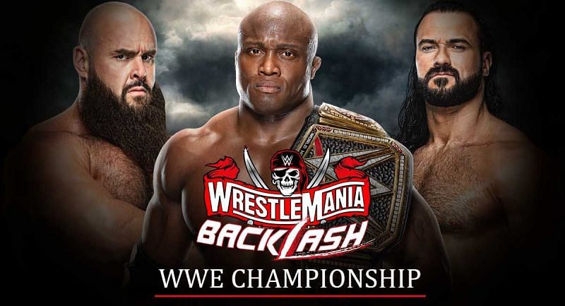 Bobby Lashley, Drew McIntyre and Braun Strowman in WWE